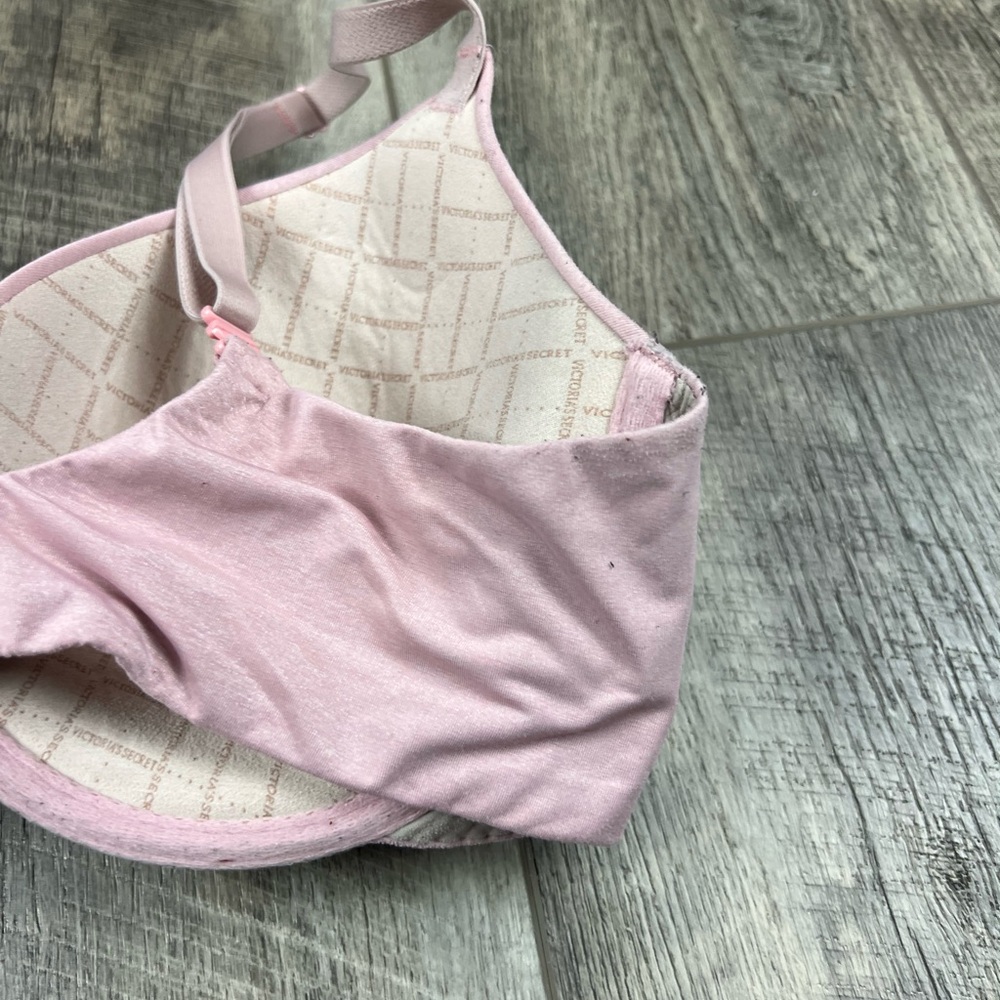 36D VS Pink Semi Demi Bra - Picture 11 of 13